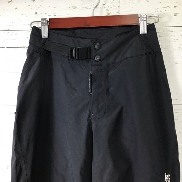 Mountain Hardware Gore Tex Paclite Nylon Pants Women’s Size 4 Black - Picture 4 of 14